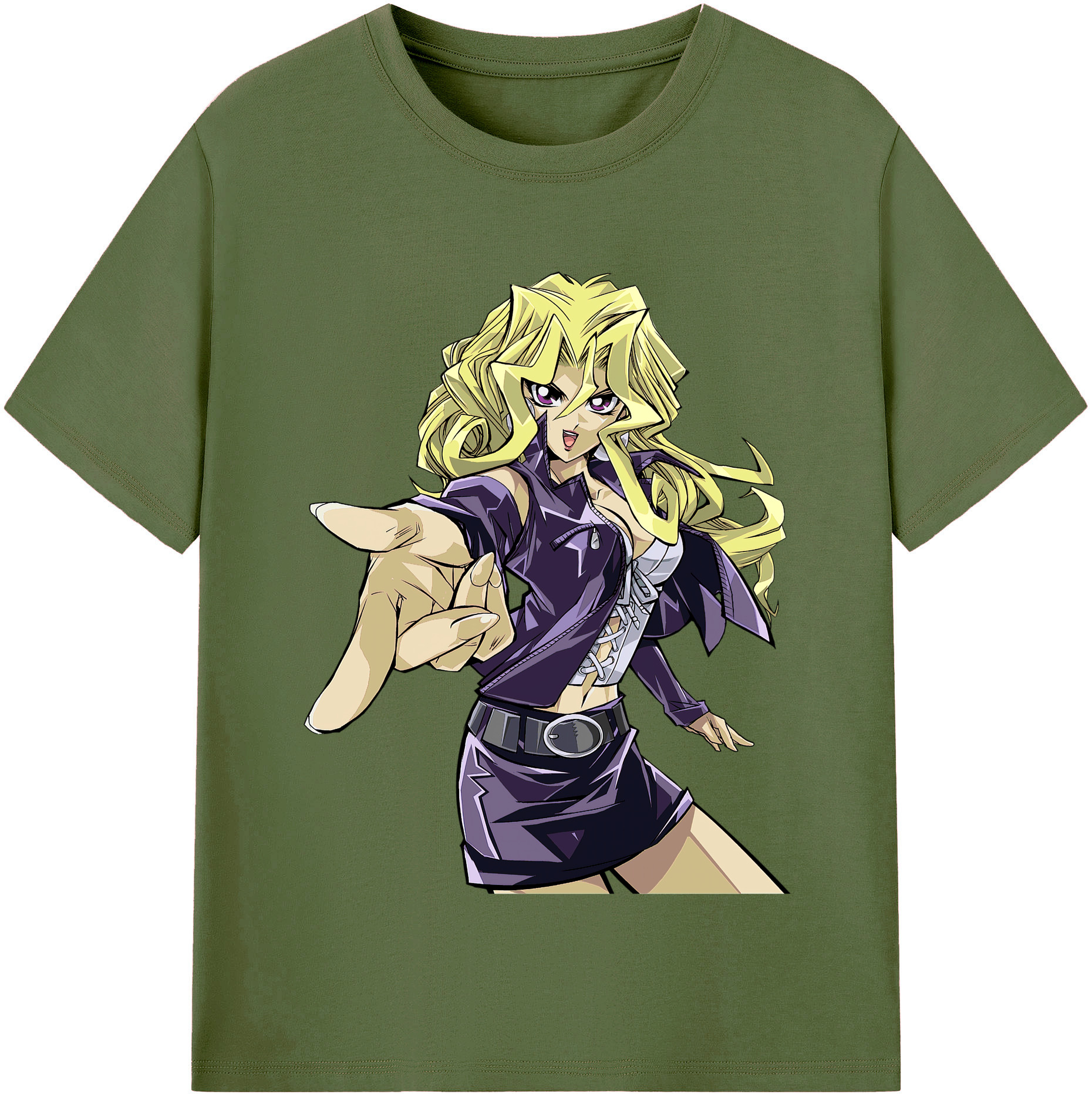 （画像用） 遊☆戯☆王 Yu-Gi-Oh! 綿100％半袖Tシャツ（フロントプリント）